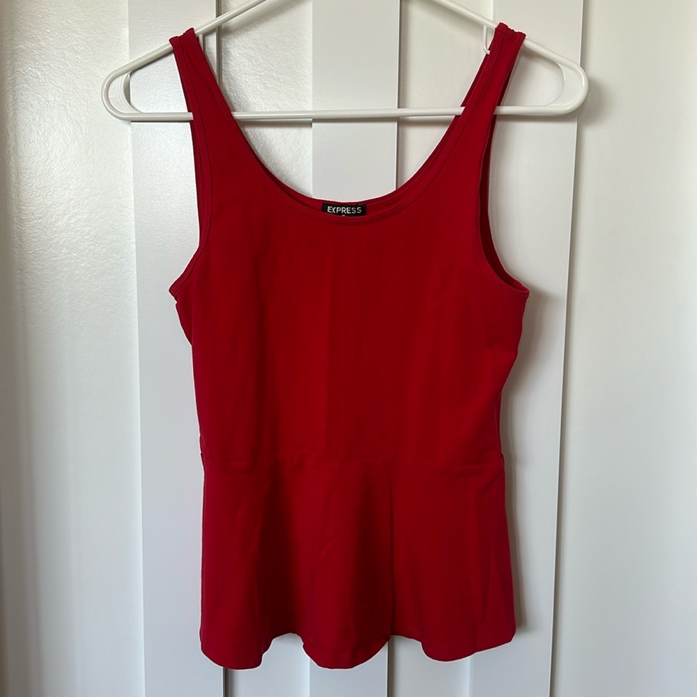 Express Peplum Top - Sz S